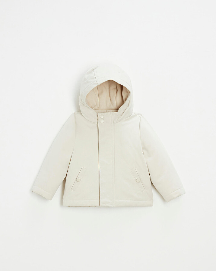 Water-repellent parka Natural color  Natalys