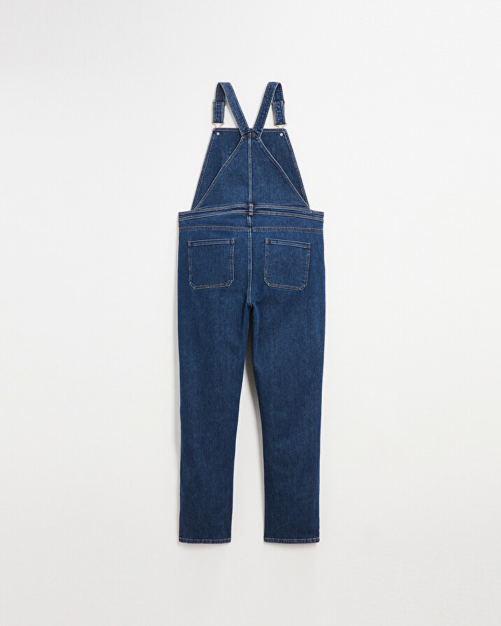 Mom-to-be denim overalls Blue denim  Natalys