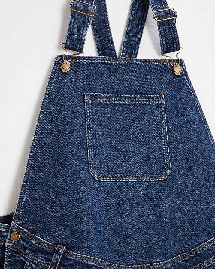 Mom-to-be denim overalls Blue denim  Natalys