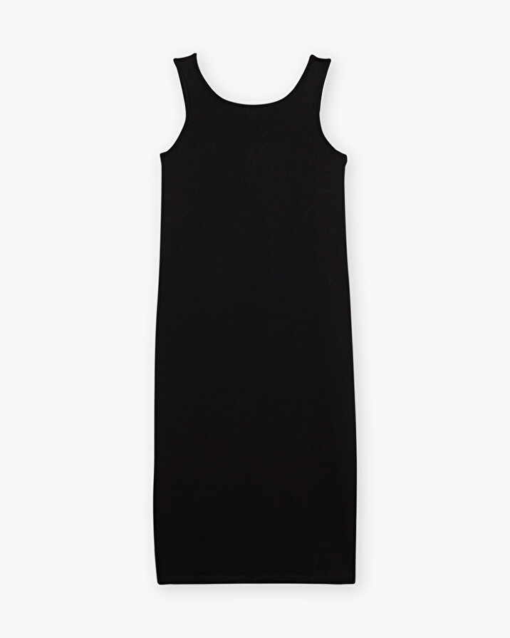 Black tank dress Black color  Natalys