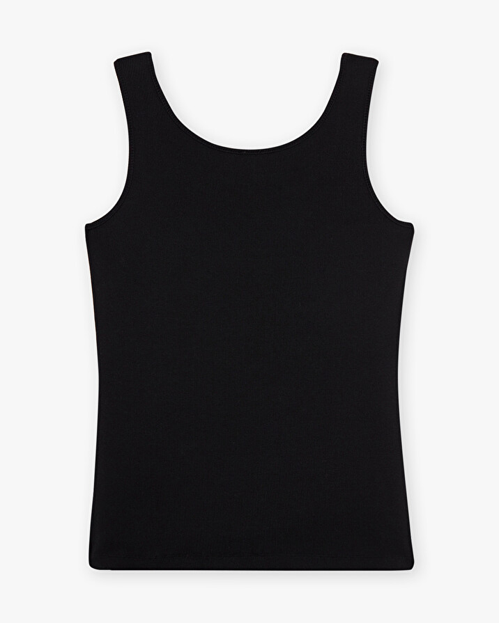 Black tank top Black color  Natalys