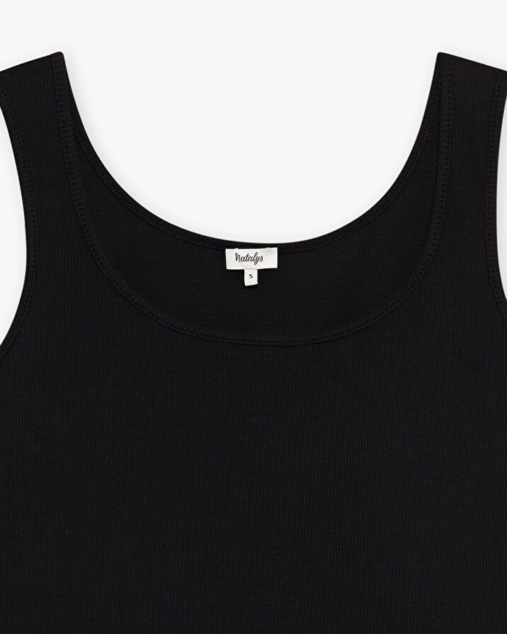 Black tank top Black color  Natalys