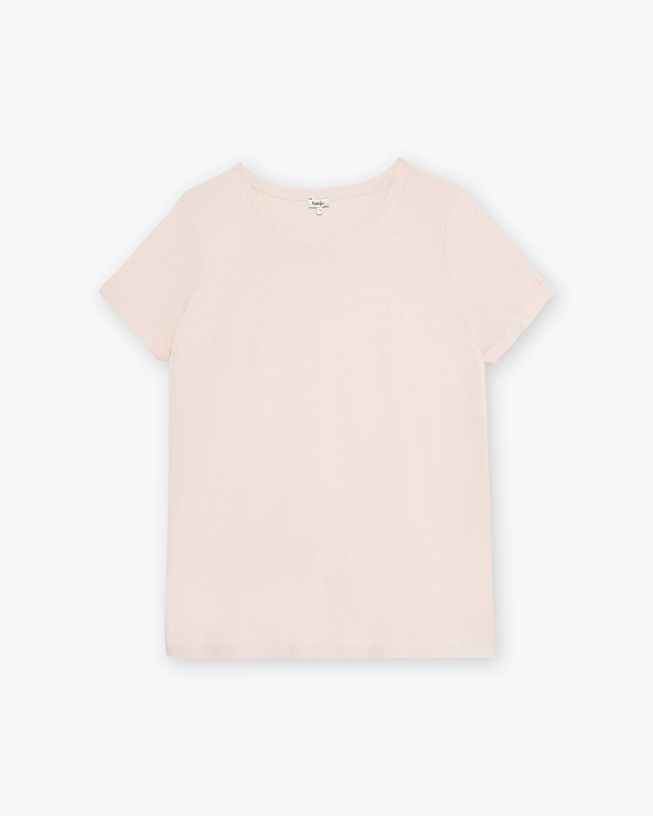 Pink t-shirt Pink color  Natalys