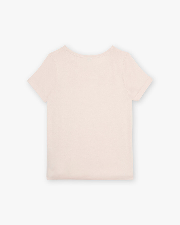 Pink t-shirt Pink color  Natalys