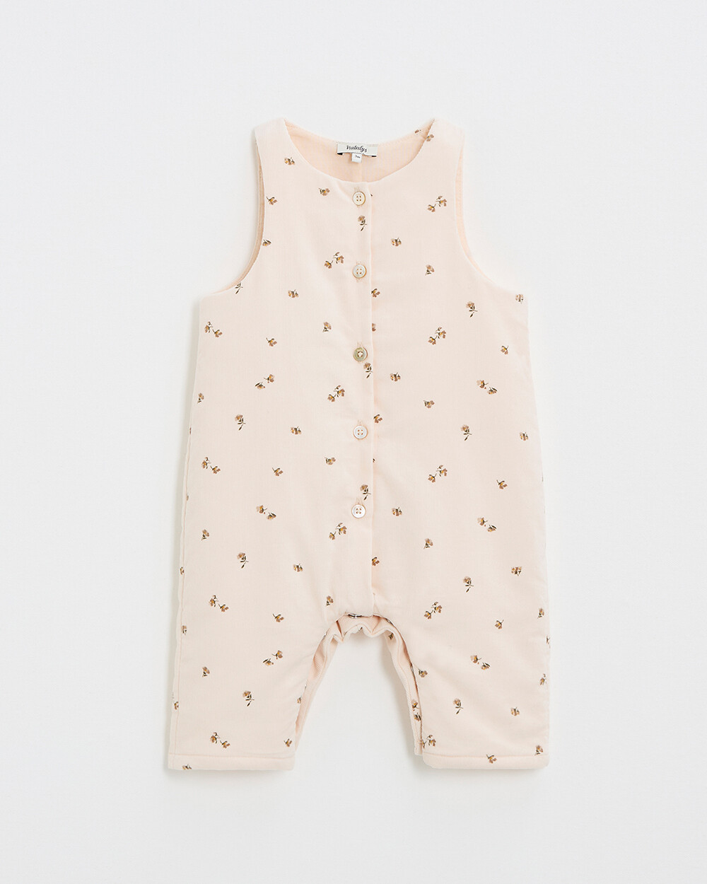 Long printed jumpsuit Semi-flower print  Natalys