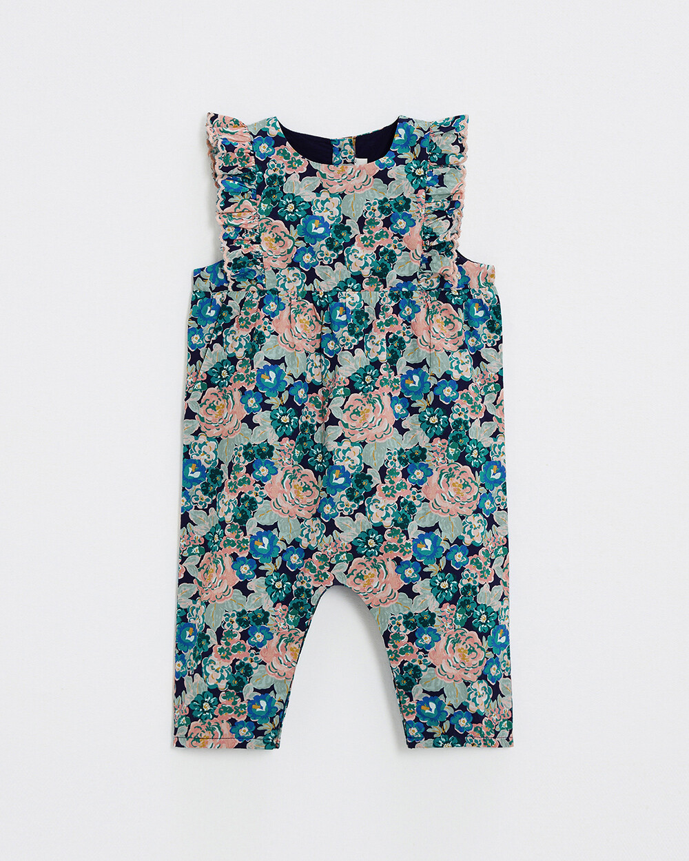 Printed jumpsuit Large flower print  Natalys