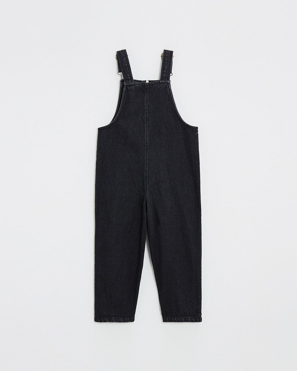 Long denim overalls Charcoal gray color  Natalys