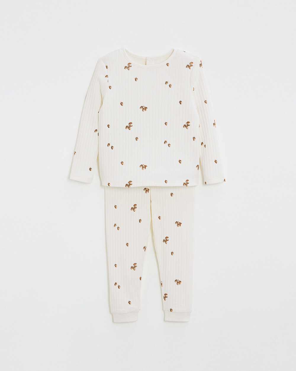 printed ribbed pajamas Autumn print  Natalys