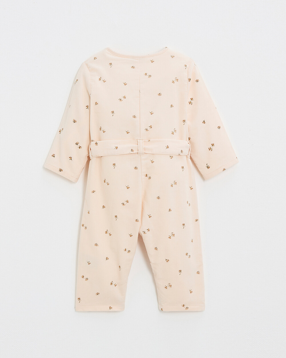 Long printed jumpsuit Semi-flower print  Natalys