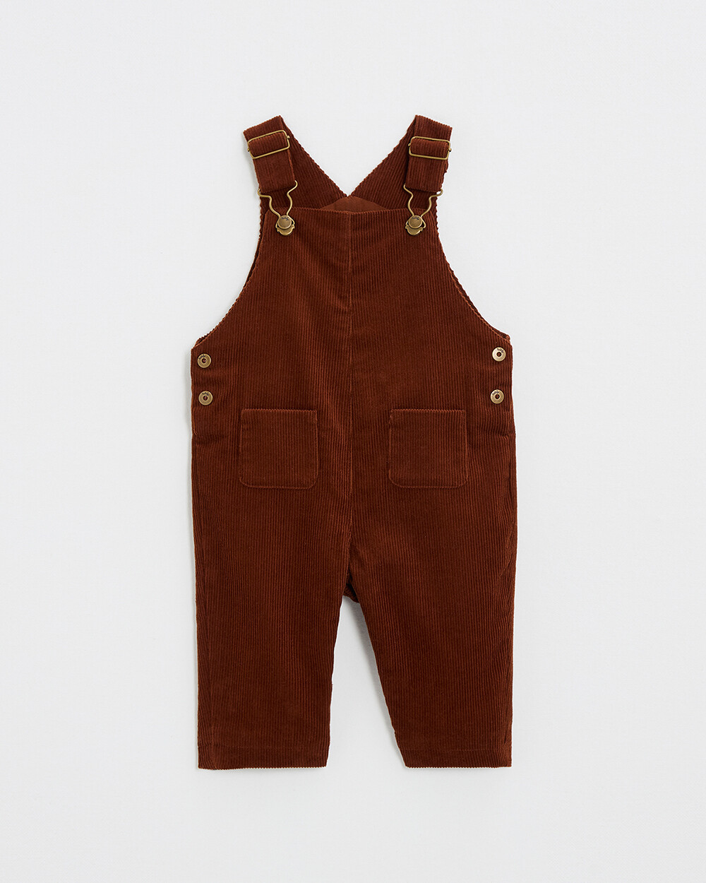 Corduroy overalls Brick color  Natalys