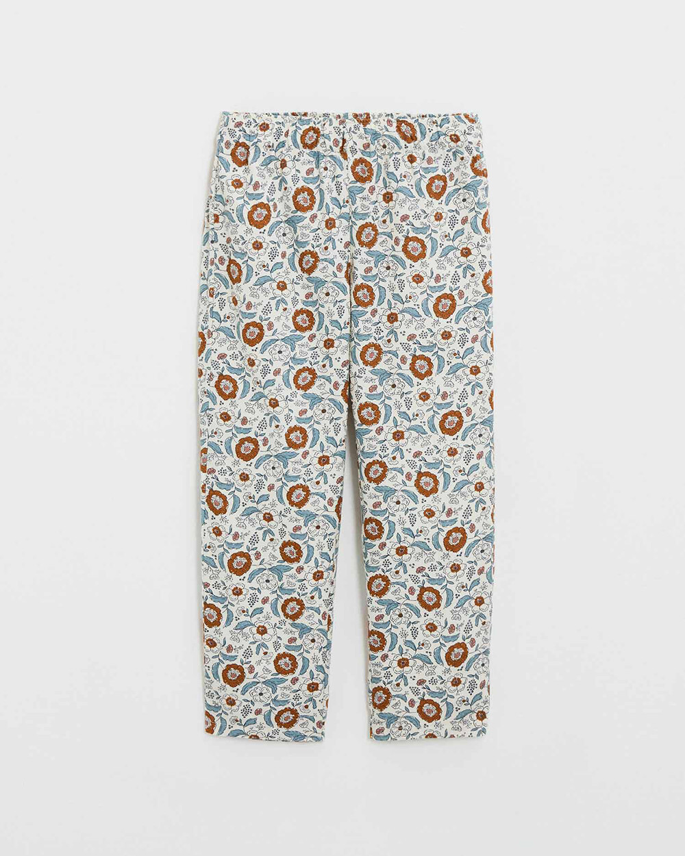 Two-piece printed pajamas Folk flower print  Natalys
