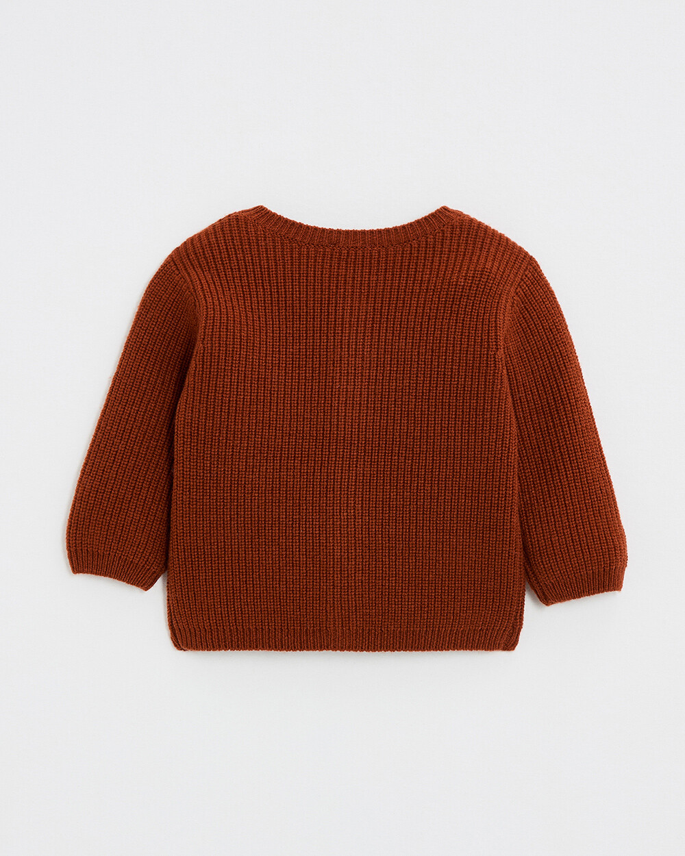 Merino wool vest Rust color  Natalys