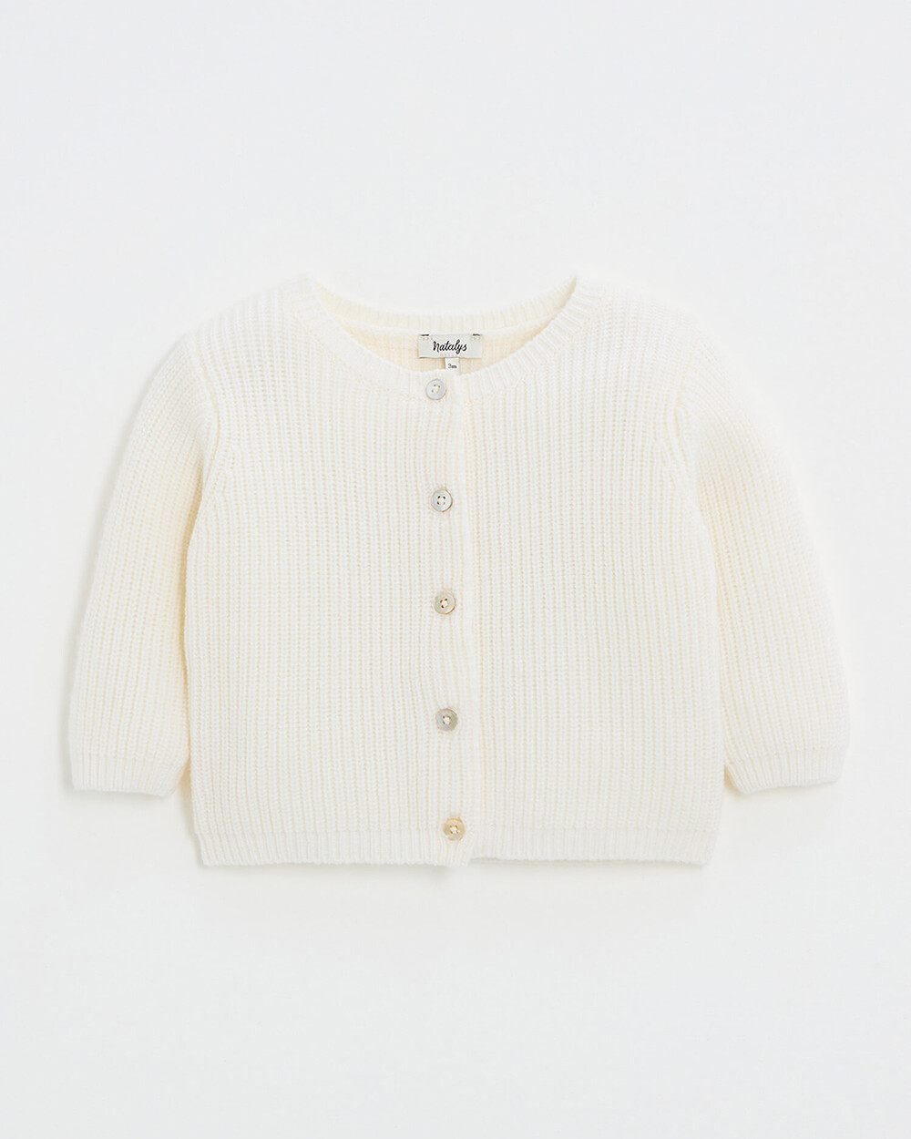 Merino wool vest Ecru color  Natalys