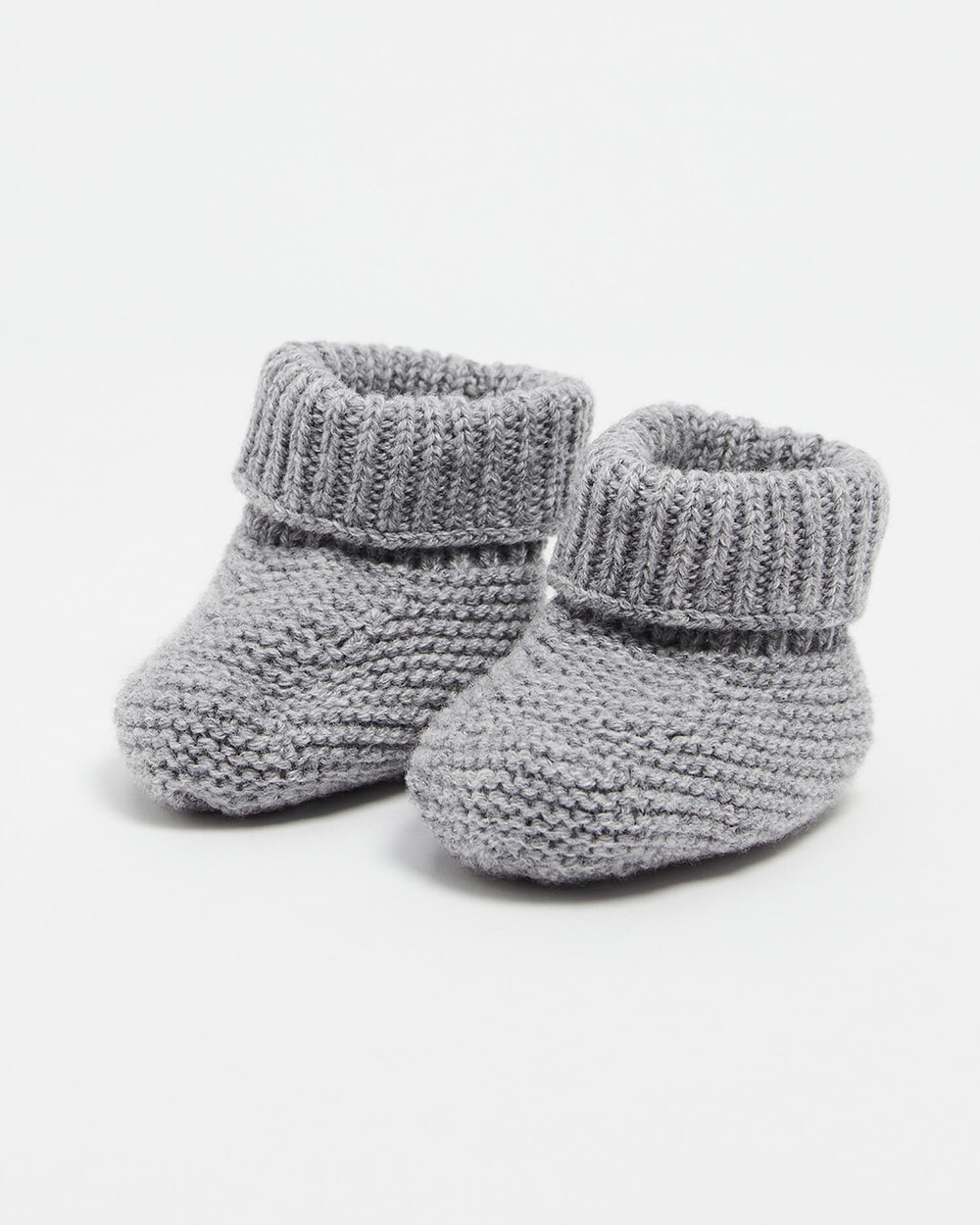 Merino wool slippers Grey color  Natalys