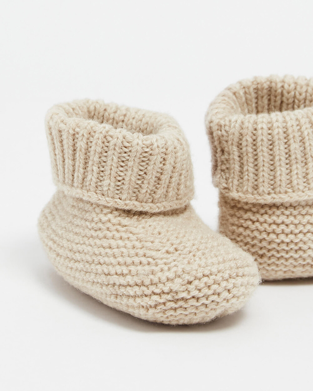 Merino wool slippers Color Beige  Natalys