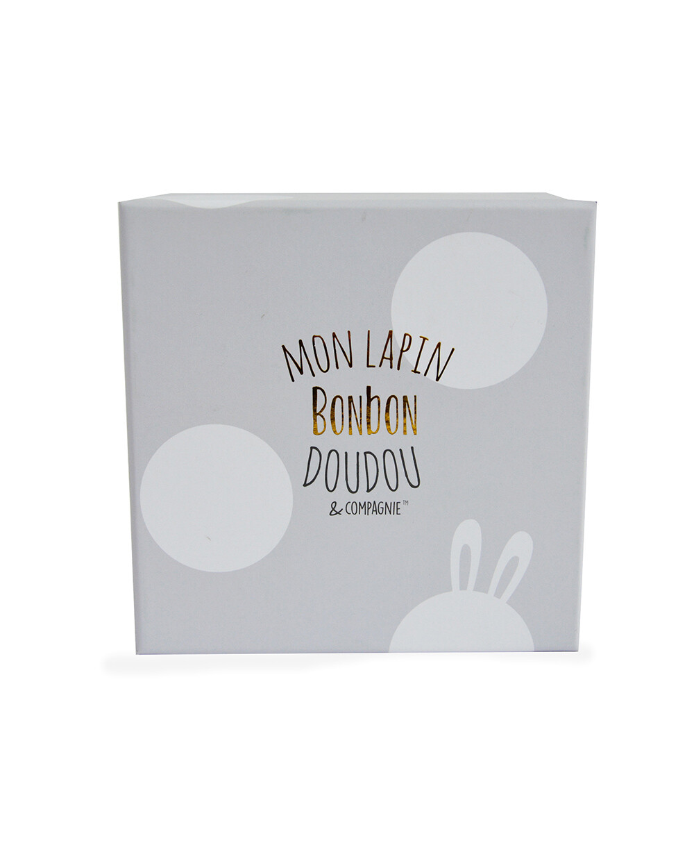 Candy bunny soft toy Taupe color  Doudou et Compagnie