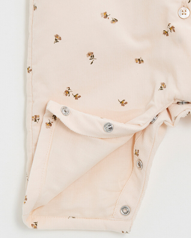 Long printed jumpsuit Semi-flower print  Natalys