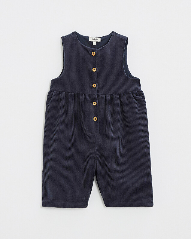 Velvet jumpsuit Night blue color  Natalys