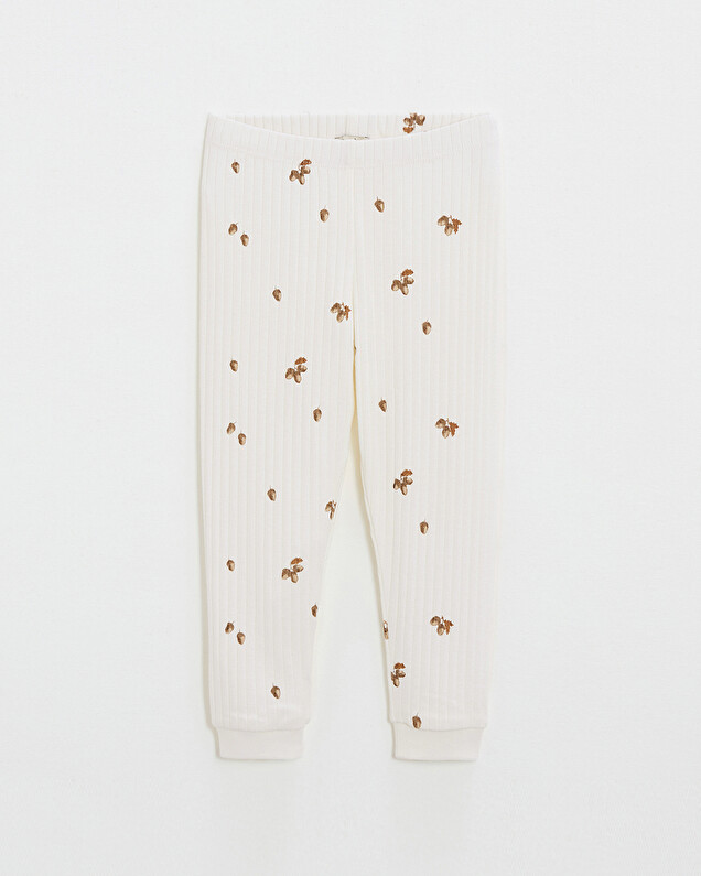 printed ribbed pajamas Autumn print  Natalys