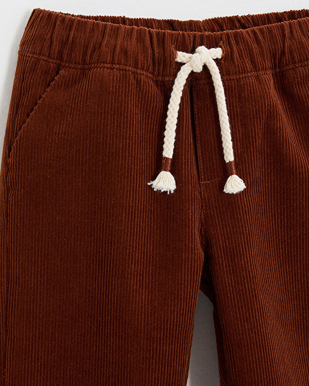 Corduroy pants Brick color  Natalys