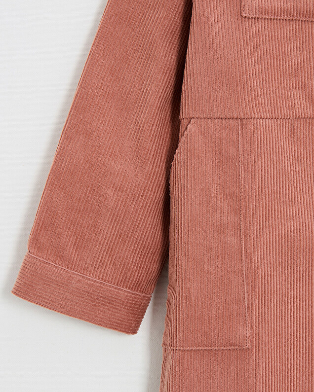 Velvet jumpsuit Begonia pink colors  Natalys