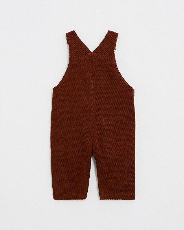 Corduroy overalls Brick color  Natalys
