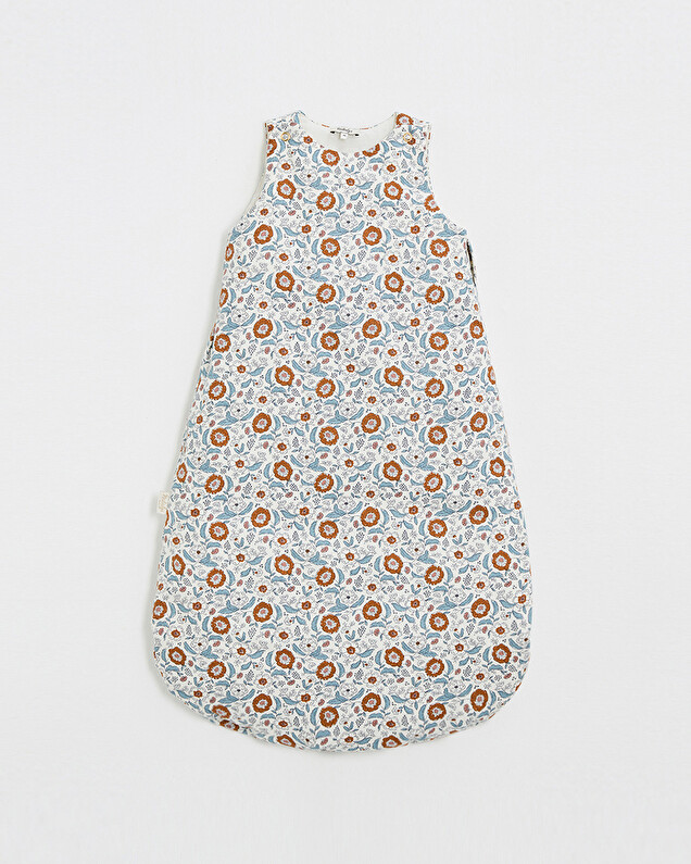 Printed sleeping bag Folk flower print Natalys