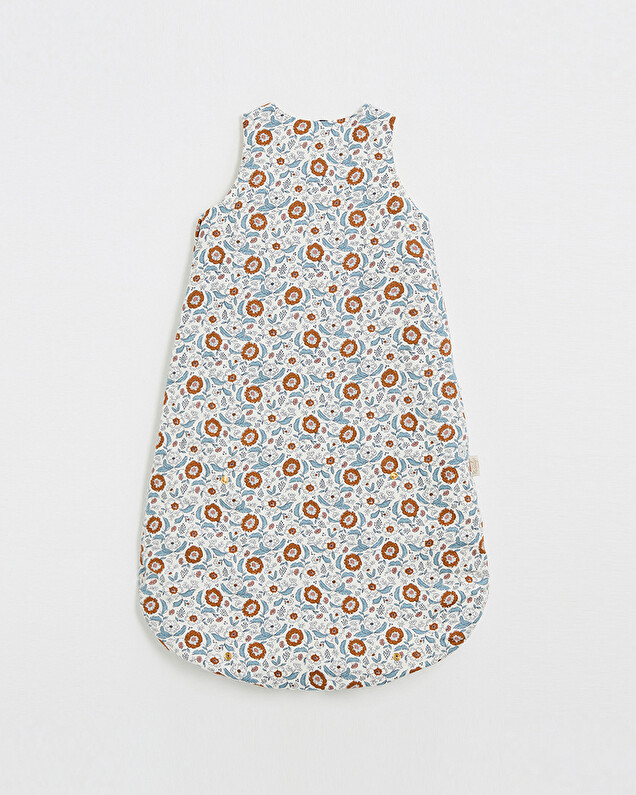 Printed sleeping bag Folk flower print Natalys