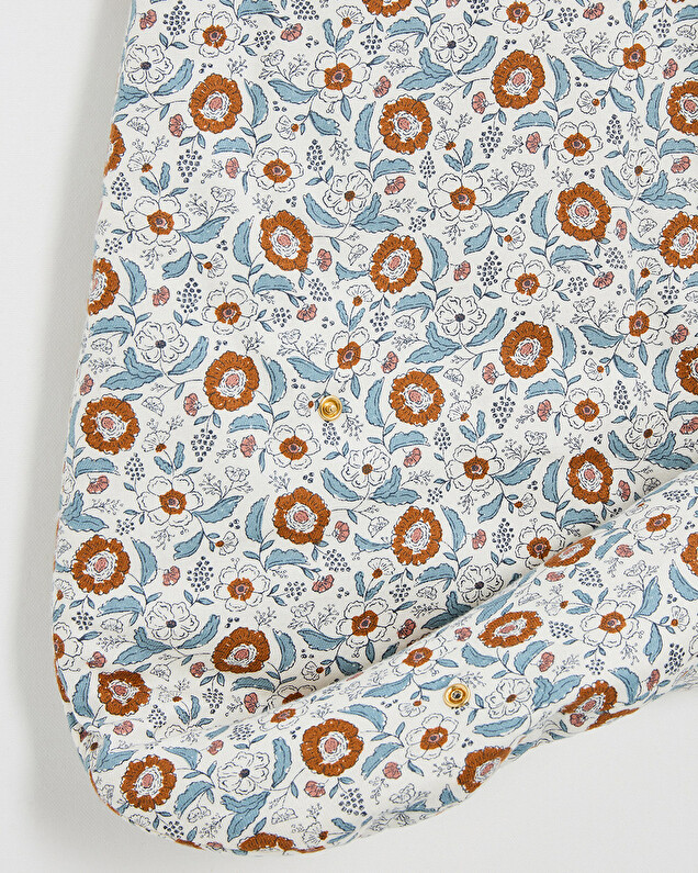 Printed sleeping bag Folk flower print Natalys