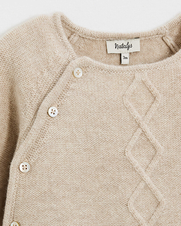 Merino wool set Color Beige  Natalys