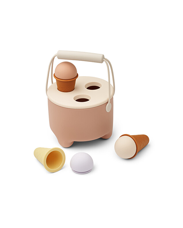 Built-in toy Fleur ice cream pink color  Liewood
