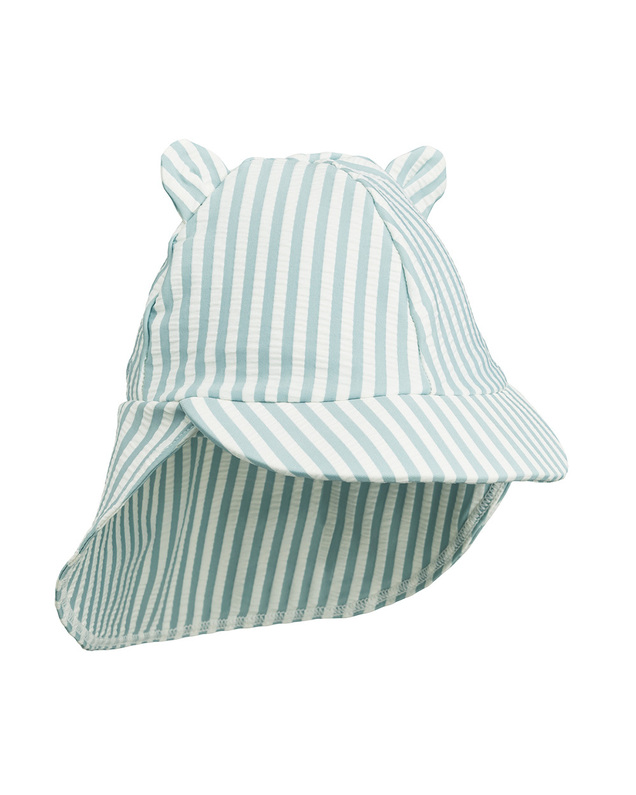 Senia anti-UV bath hat Striped Blue color  Liewood