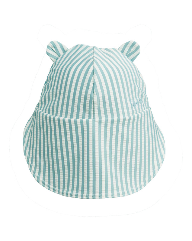 Senia anti-UV bath hat Striped Blue color  Liewood