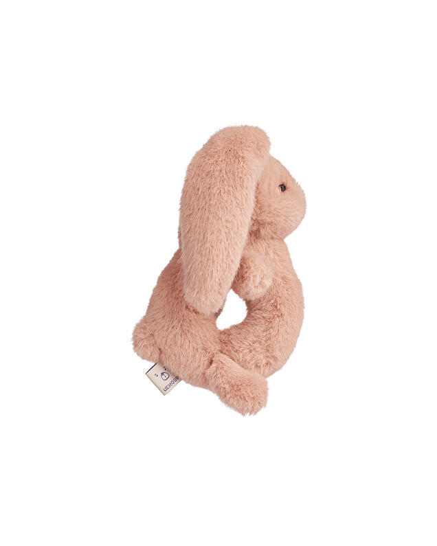 Roman rabbit rattle Pink color Liewood