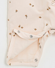 Long printed jumpsuit Semi-flower print  Natalys