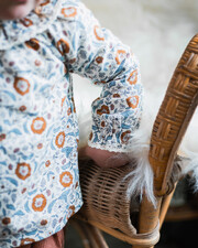 Printed blouse Folk flower print  Natalys