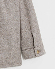 Flannel shirt Beige color  Natalys
