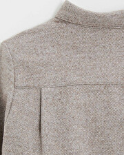 Flannel shirt Beige color  Natalys