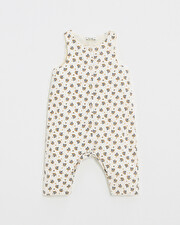 Corduroy jumpsuit Gold button print  Natalys