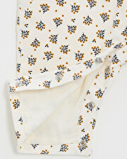 Corduroy jumpsuit Gold button print  Natalys