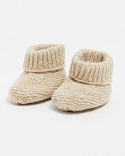 Merino wool slippers Color Beige  Natalys