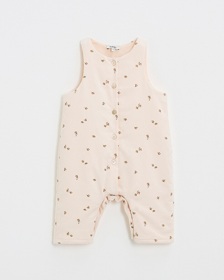 Long printed jumpsuit Semi-flower print  Natalys