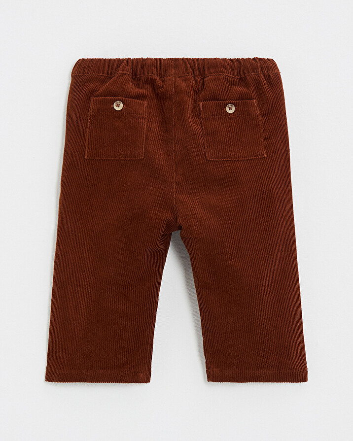 Corduroy pants Brick color  Natalys