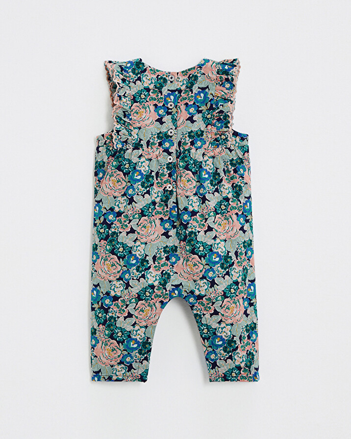 Printed jumpsuit Large flower print  Natalys