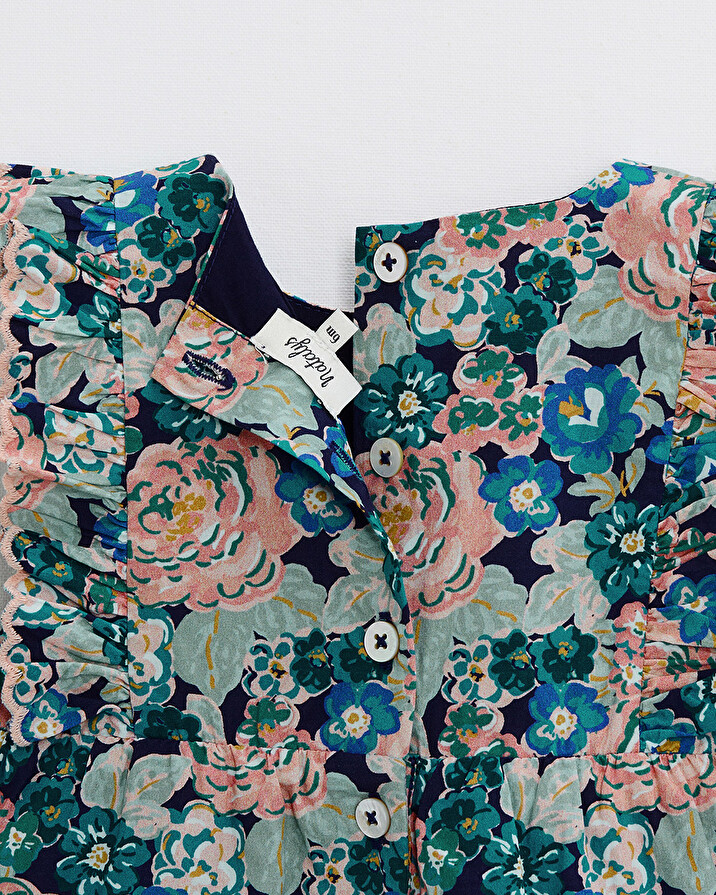 Printed jumpsuit Large flower print  Natalys