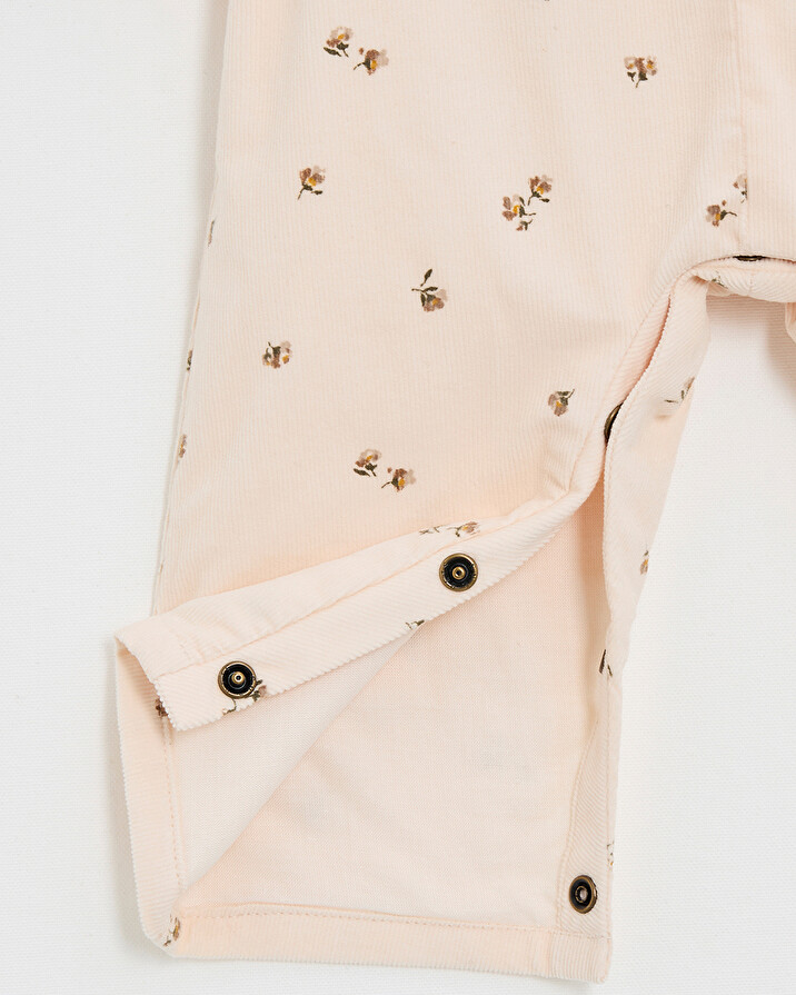 Long printed jumpsuit Semi-flower print  Natalys
