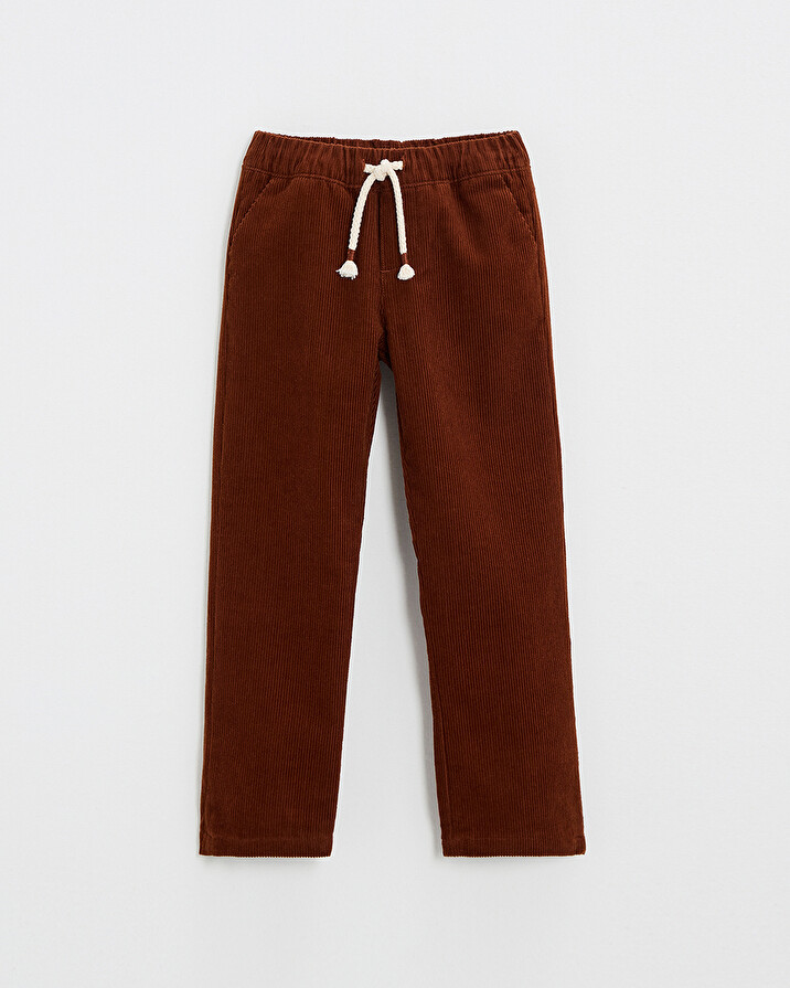 Corduroy pants Brick color  Natalys