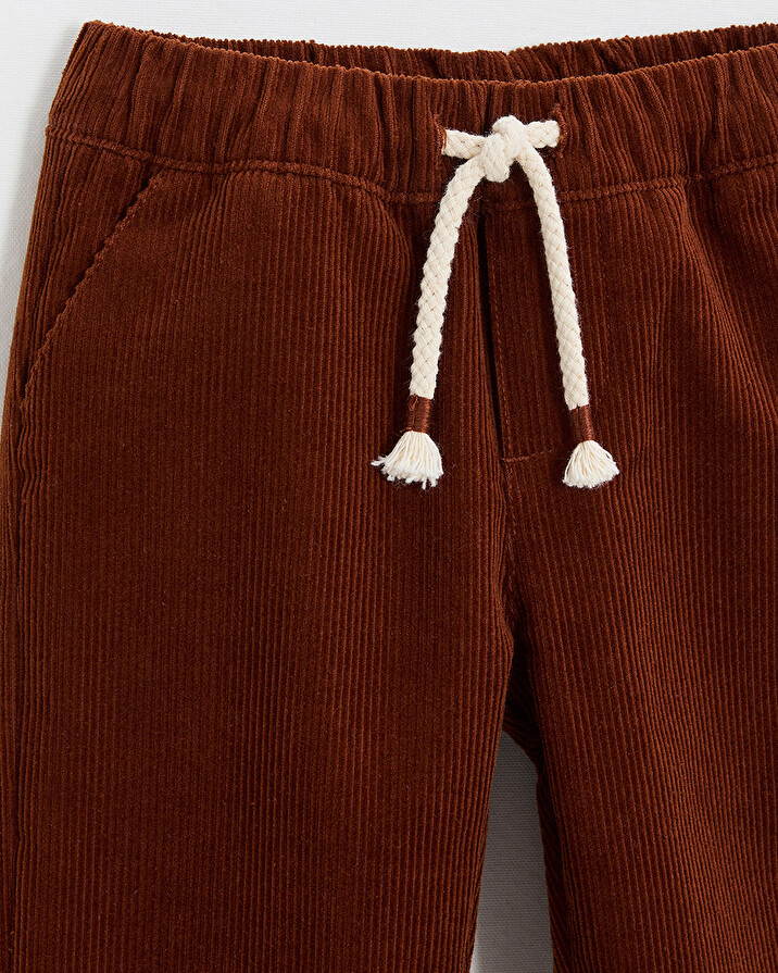 Corduroy pants Brick color  Natalys