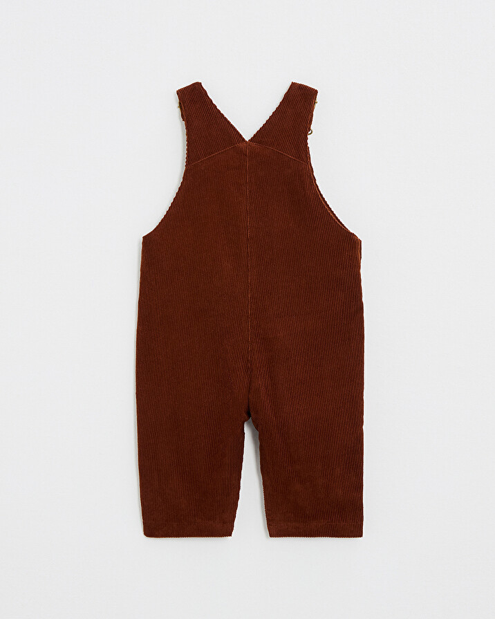 Corduroy overalls Brick color  Natalys