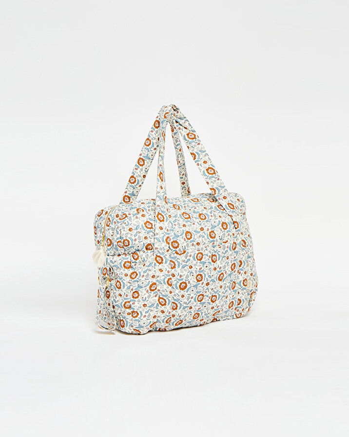 Floral print diaper bag Folk flower print  Natalys